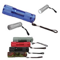 9 LED Metal Flashlight